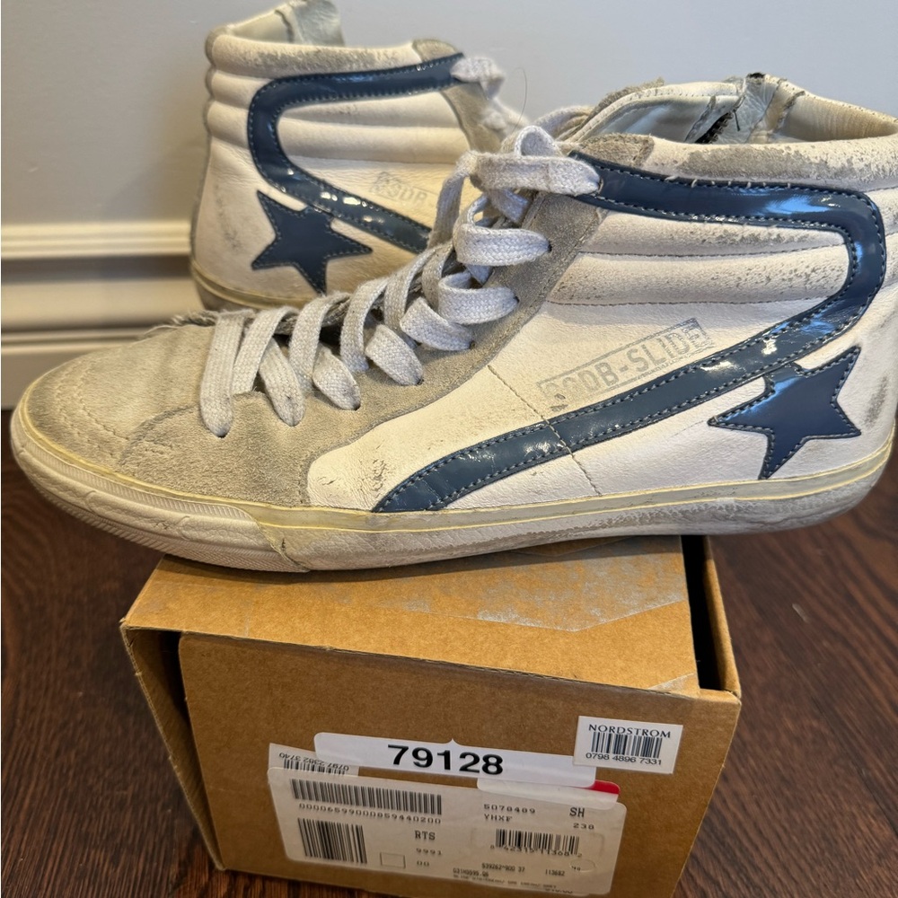 Barely worn Golden Goose high top sneakers